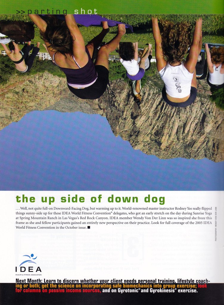 Rodney Yee teaching yoga